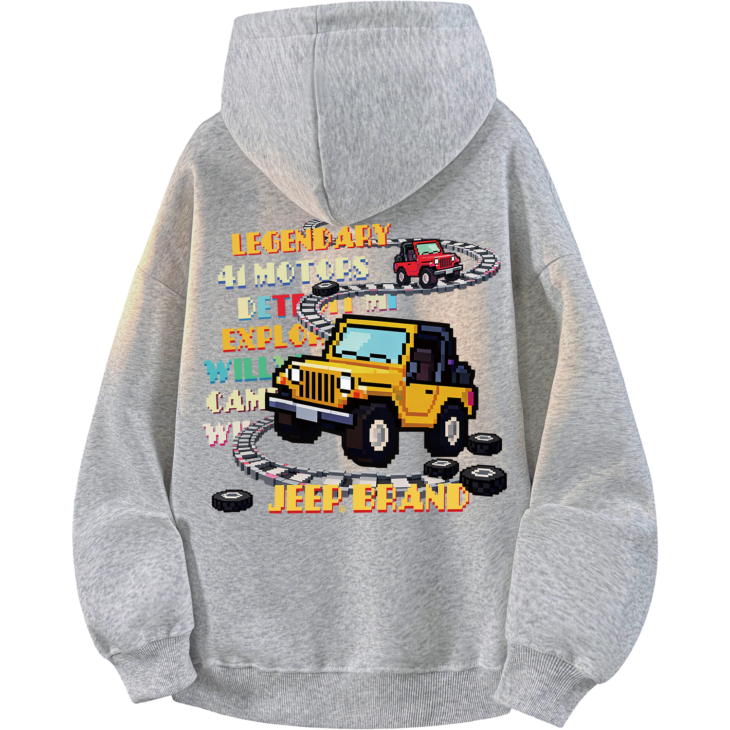 Свитшот для верховой езды Casual Collection Unisex Jeep, heather серый (fleece-lined)
Свитшот для верховой езды Casual Collection Unisex Jeep, heather серый (fleece-lined)