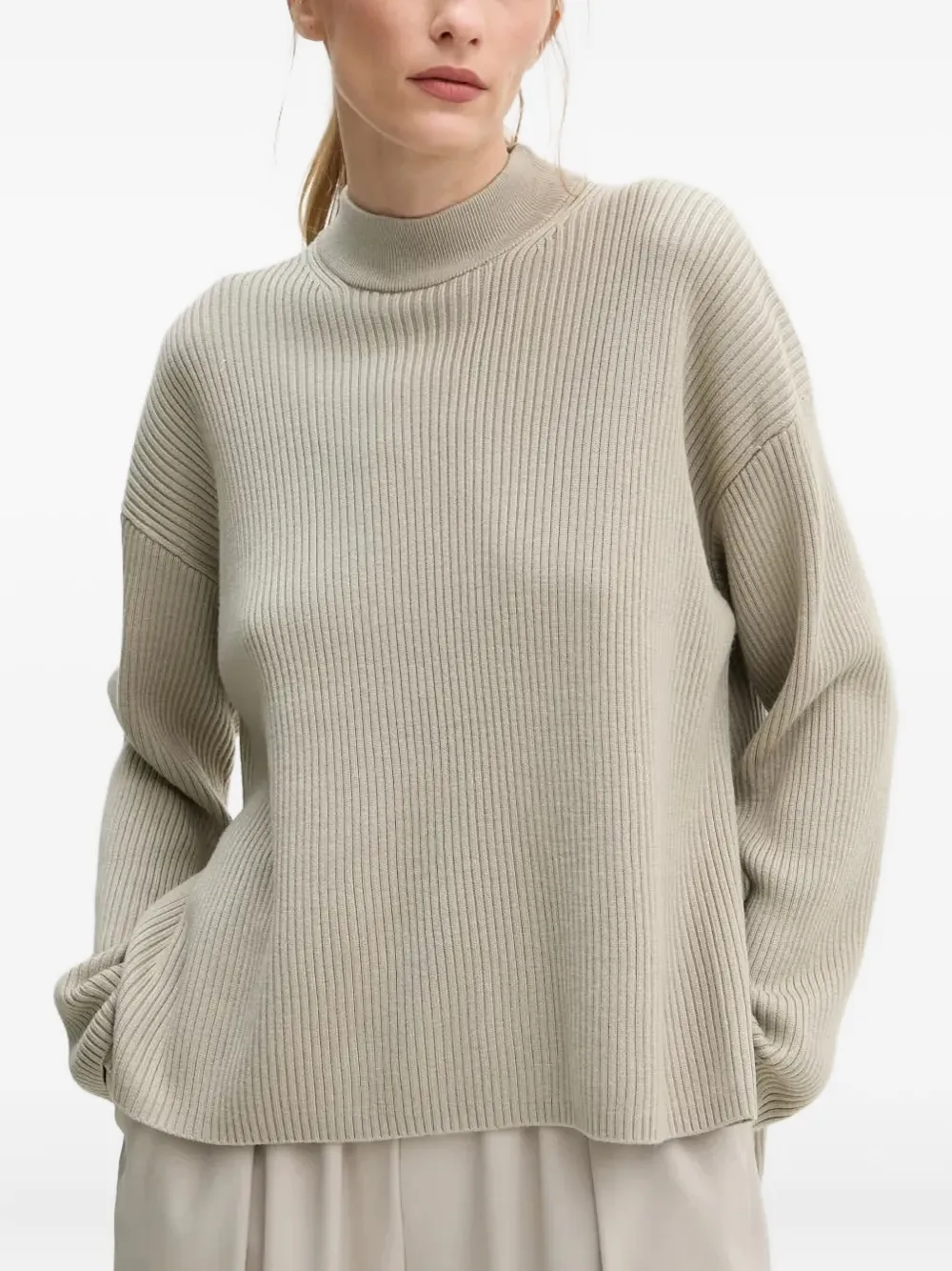 Водолазка в рубчик Drykorn, нейтральный
Водолазка в рубчик Drykorn, нейтральный