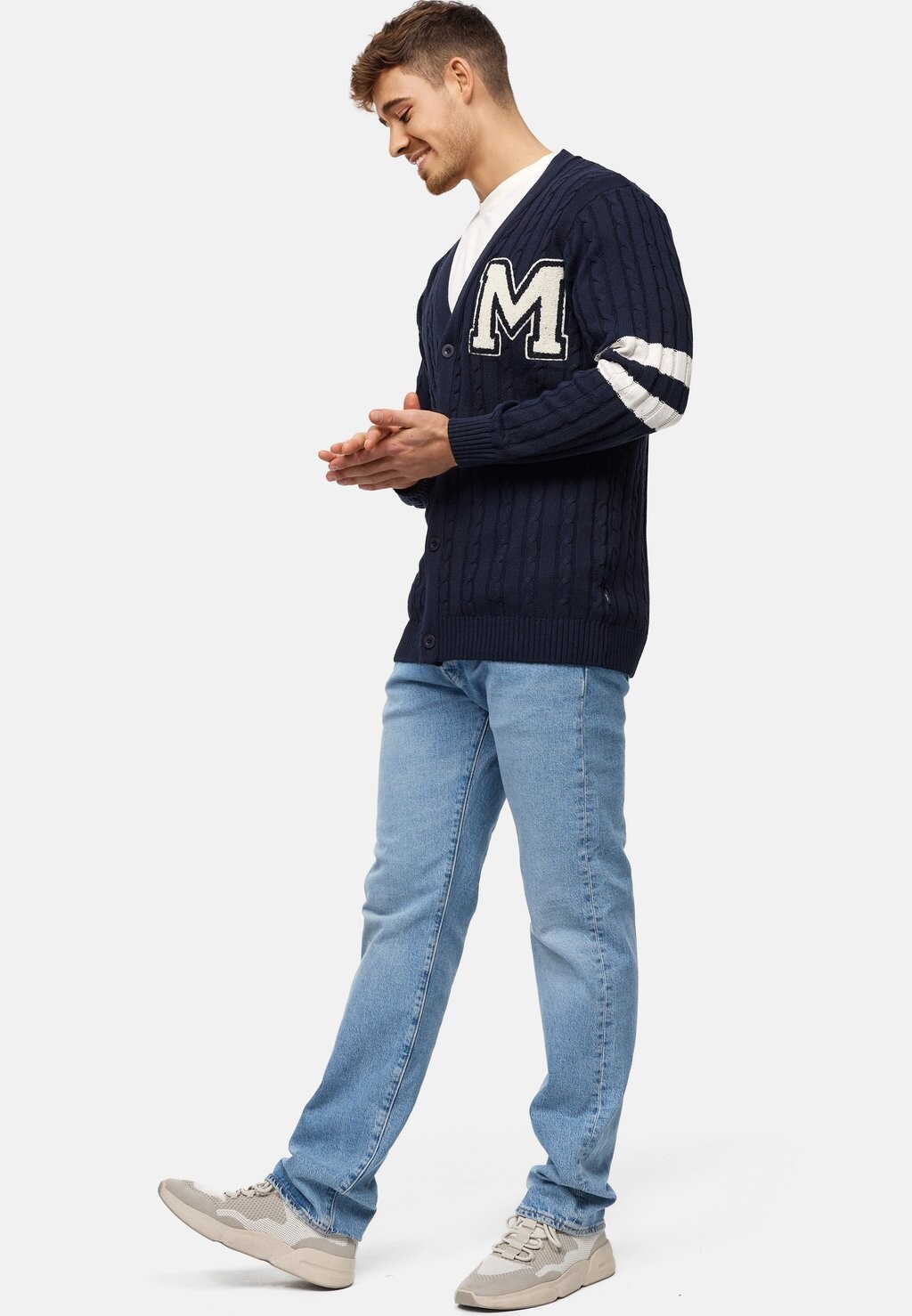 Кардиган INJOSE INDICODE JEANS, цвет navy
Кардиган INJOSE INDICODE JEANS, цвет navy