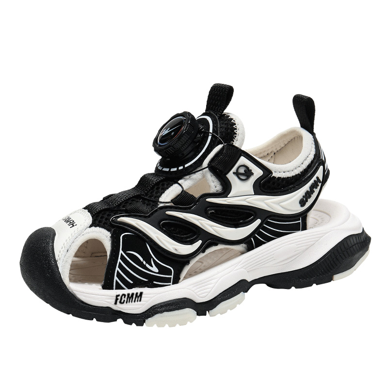 Сандалии детские противоскользящие FCMM, черный/белый
Сандалии детские противоскользящие FCMM, черный/белый