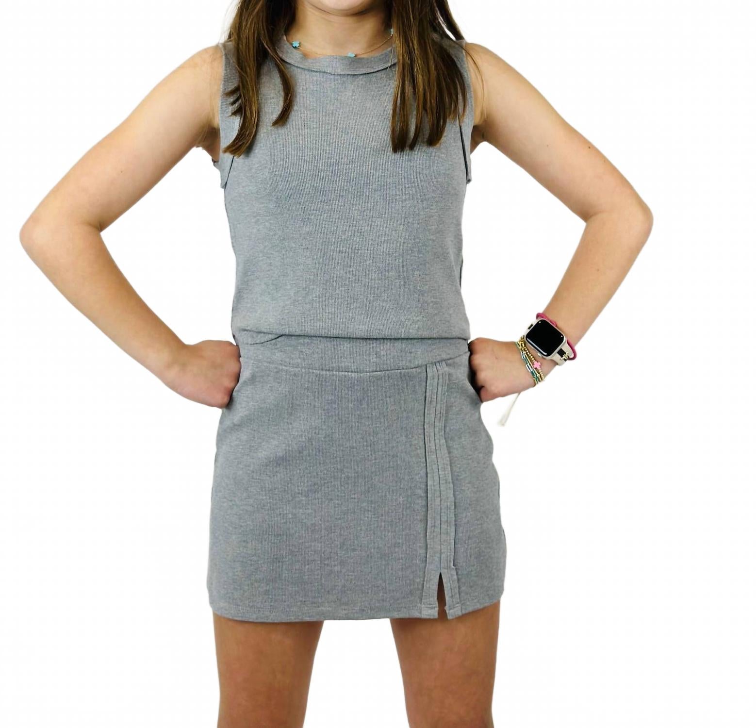 Детская юбка-шорты из вискозы в светло-сером цвете Tenly, серый
Детская юбка-шорты из вискозы в светло-сером цвете Tenly, серый