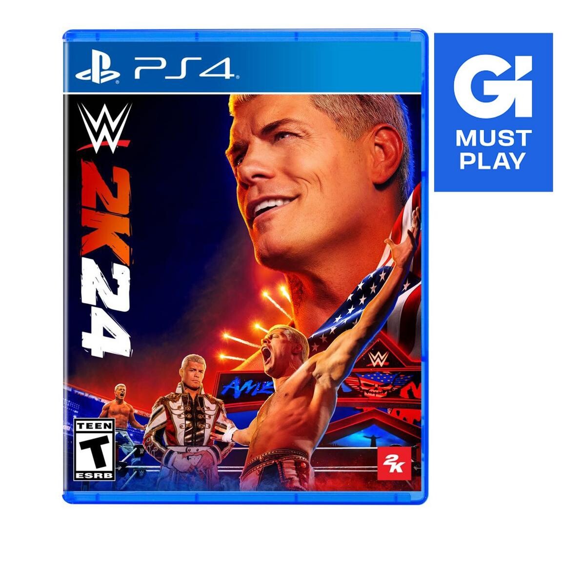 Видеоигра WWE 2K24 - PlayStation 4
Видеоигра WWE 2K24 - PlayStation 4