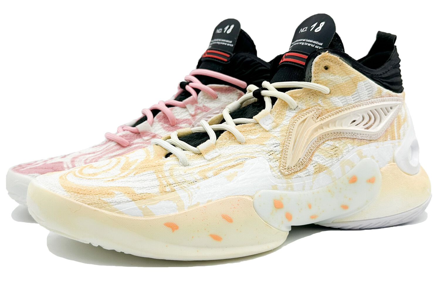 Баскетбольные кроссовки YuShuai 18 Basketball Shoes Men Mid-Top Yellow-pink Mandarin Duck Lining
Баскетбольные кроссовки YuShuai 18 Basketball Shoes Men Mid-Top Yellow-pink Mandarin Duck Lining