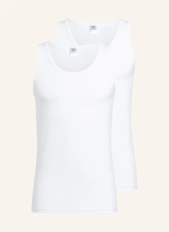 Комплект из 2 футболок natural benefit Calida, белый
Комплект из 2 футболок natural benefit Calida, белый