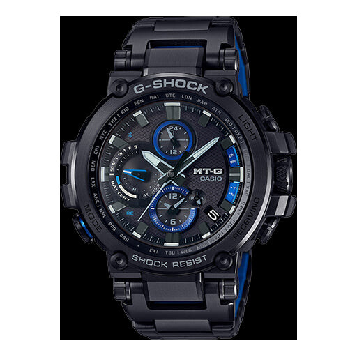 Часы CASIO G-Shock MT-G 'Black', синий
Часы CASIO G-Shock MT-G 'Black', синий
