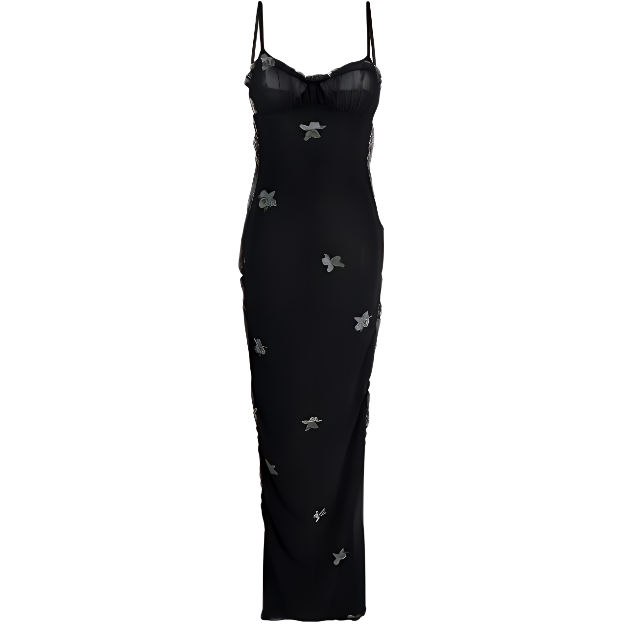 Женское черное платье-комбинация PINKO
Женское черное платье-комбинация PINKO