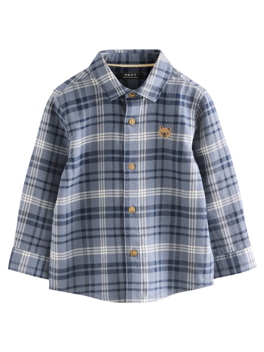 Рубашка на пуговицах классического кроя Next, синий
Рубашка на пуговицах классического кроя Next, синий
