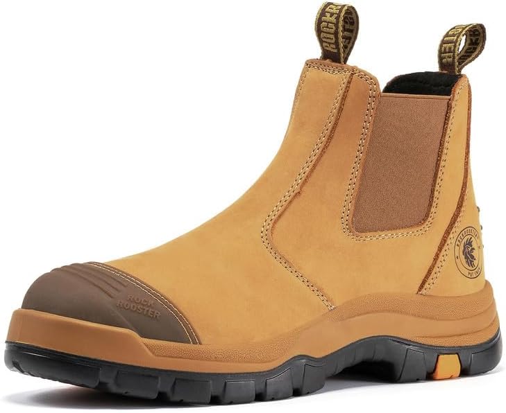 ROCKROOSTER Lumen - мужские ботинки с мягким носком, резиновой подошвой и удобной посадкой, 15 см AK227NTRB, Wheat, Soft Toe
ROCKROOSTER Lumen - мужские ботинки с мягким носком, резиновой подошвой и удобной посадкой, 15 см AK227NTRB, Wheat, Soft Toe