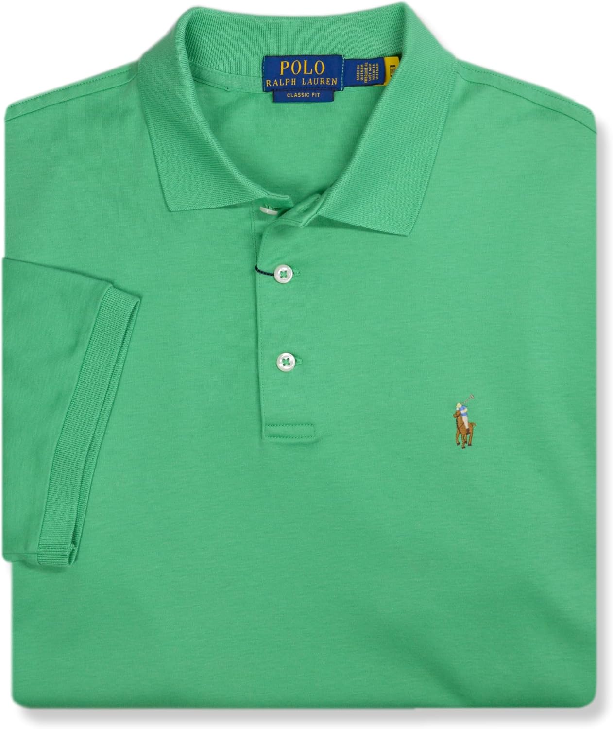 Polo Ralph Lauren мужская классическая футболка-поло из мягкого интерлока с тремя пуговицами, Green, Зеленый, Polo Ralph Lauren мужская классическая футболка-поло из мягкого интерлока с тремя пуговицами, Green
Polo Ralph Lauren мужская классическая футболка-поло из мягкого интерлока с тремя пуговицами, Green, Зеленый, Polo Ralph Lauren мужская классическая футболка-поло из мягкого интерлока с тремя пуговицами, Green