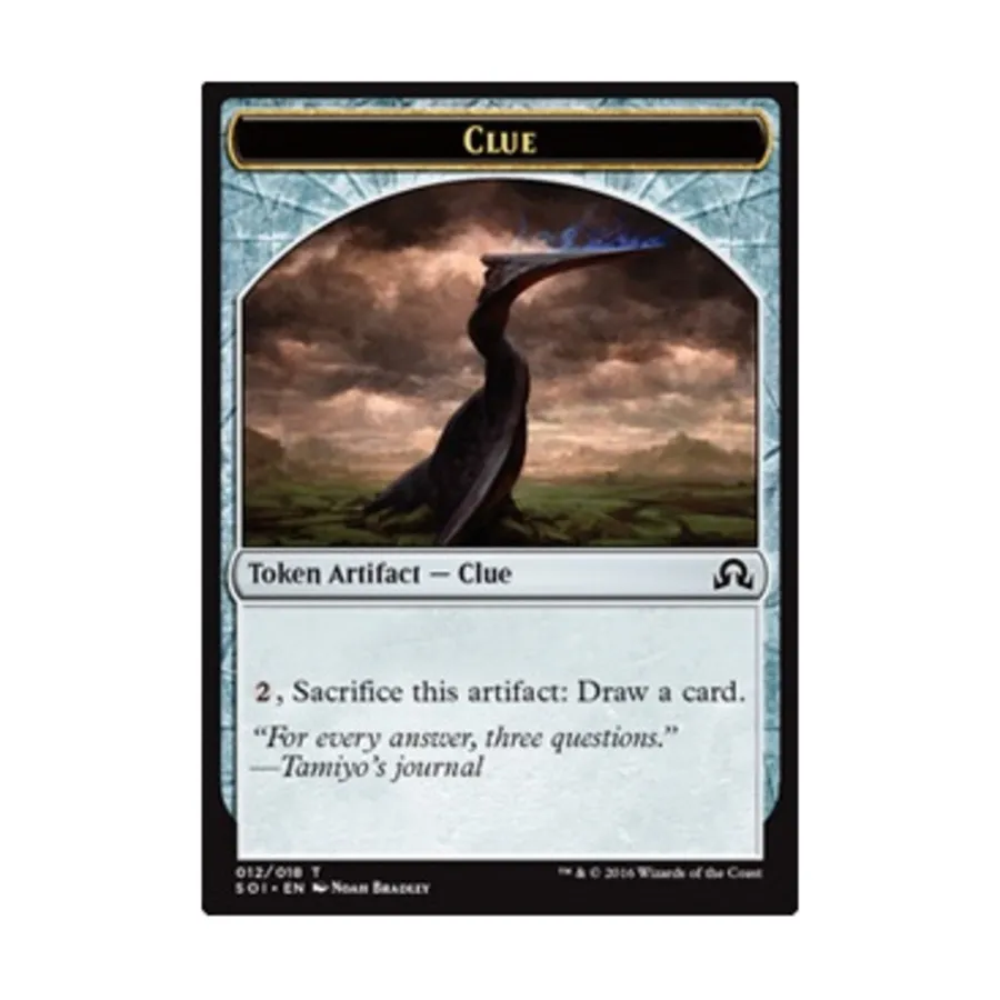 CCG Подсказка № 12 — Жетон (T), MTG - Shadows Over Innistrad
CCG Подсказка № 12 — Жетон (T), MTG - Shadows Over Innistrad
