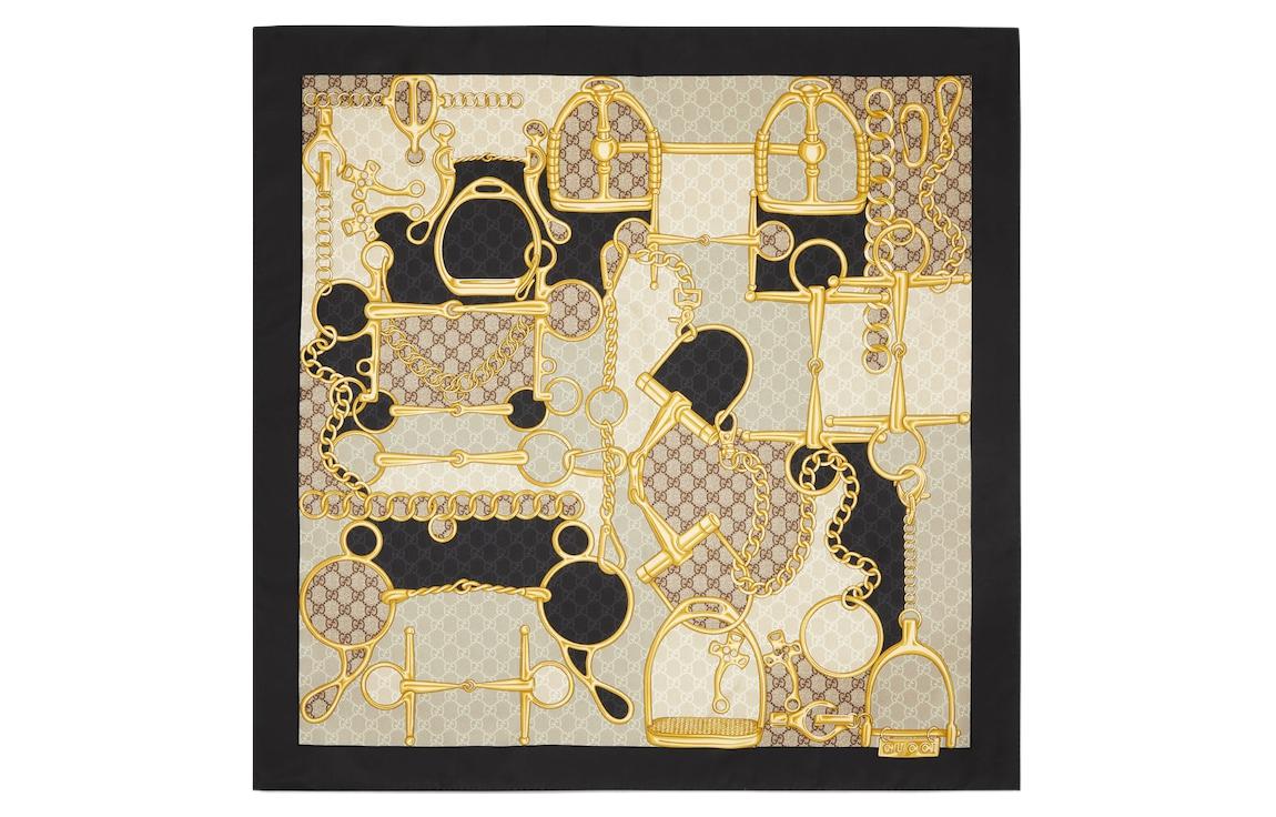 Шелковый кашемировый платок GUCCI
Шелковый кашемировый платок GUCCI