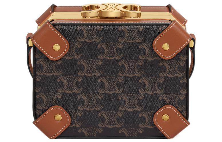 CELINE Сумка через плечо с панелями из холста и отделкой из телячьей кожи
CELINE Сумка через плечо с панелями из холста и отделкой из телячьей кожи