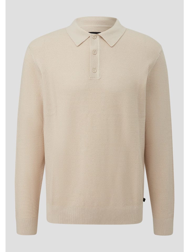 Вязаный свитер в цвете 8160_бежевый QS
Вязаный свитер в цвете 8160_бежевый QS