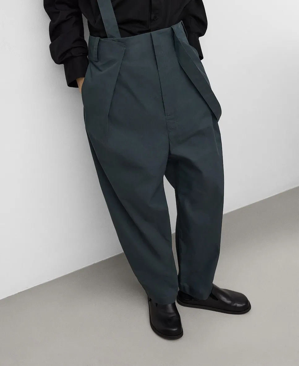 Мужские брюки с подтяжками и шлевками Adolfo Dominguez, синий
Мужские брюки с подтяжками и шлевками Adolfo Dominguez, синий