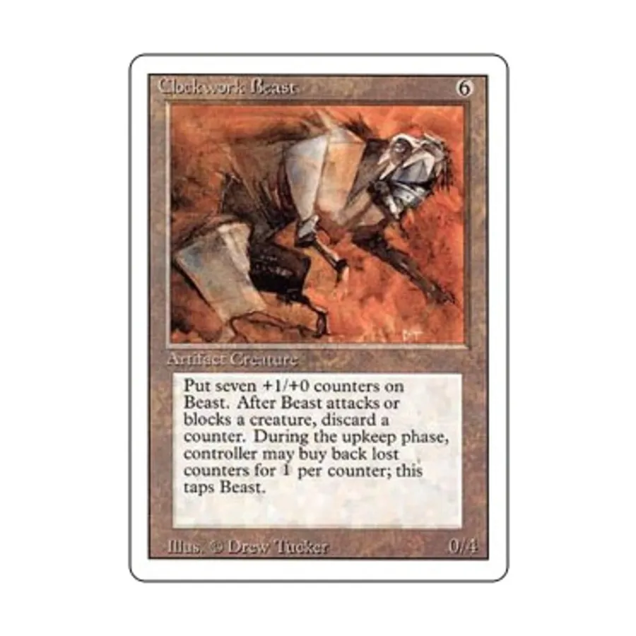 CCG Заводной зверь (клавиша R), MTG - 3rd Edition (Revised)
CCG Заводной зверь (клавиша R), MTG - 3rd Edition (Revised)