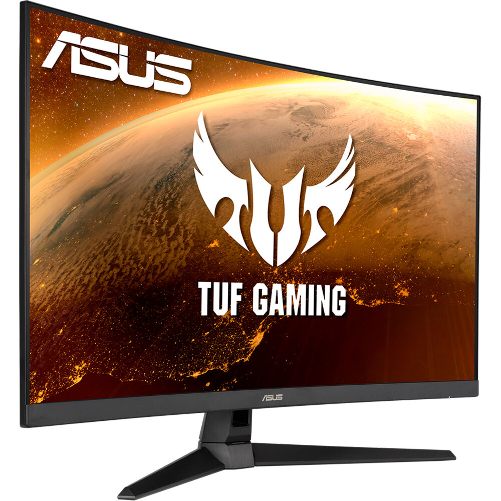 Монитор ASUS TUF Gaming VG328H1B с диагональю 31,5 дюйма, соотношением сторон 16:9, изогнутой матрицей VA и частотой обновления 165 Гц и адаптивной синхронизацией 
Монитор ASUS TUF Gaming VG328H1B с диагональю 31,5 дюйма, соотношением сторон 16:9, изогнутой матрицей VA и частотой обновления 165 Гц и адаптивной синхронизацией