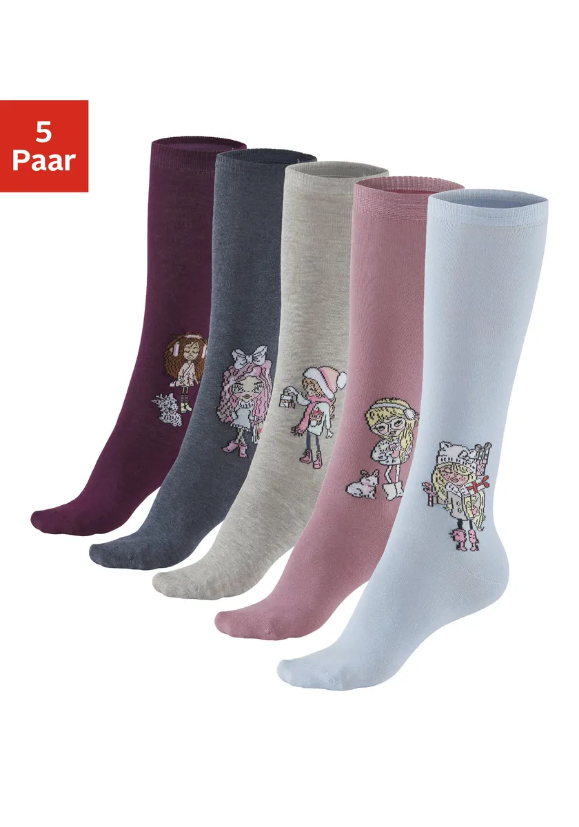 Гольфы H.I.S (упаковка, 5 пар), с вязаным мотивом, серый
Гольфы H.I.S (упаковка, 5 пар), с вязаным мотивом, серый