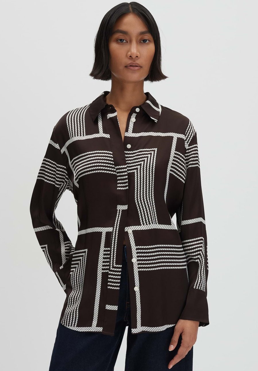 Блуза someday. ALL-OVER PRINT, Dark Espresso/Brown
Блуза someday. ALL-OVER PRINT, Dark Espresso/Brown