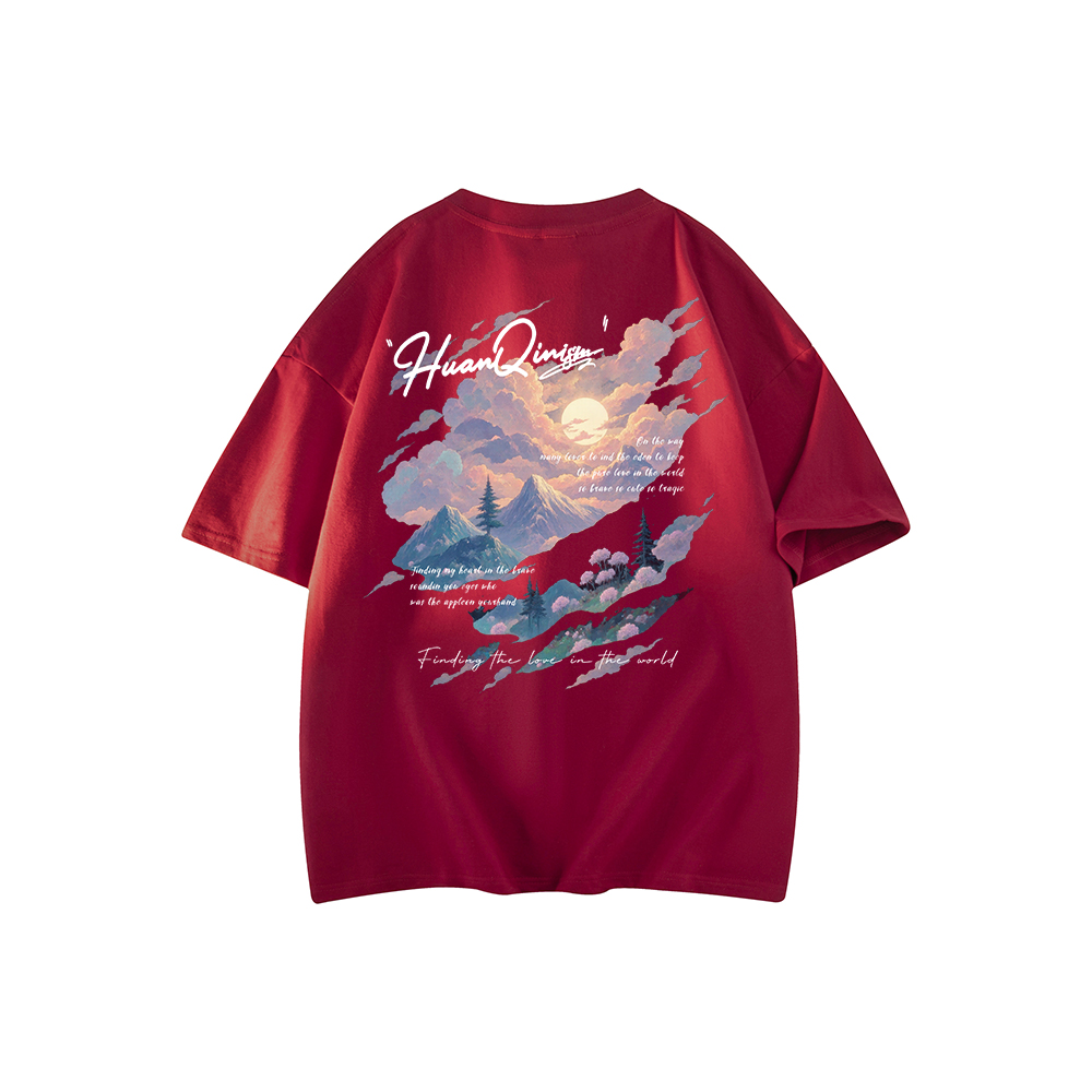 Футболка унисекс HUANQIU, Burgundy
Футболка унисекс HUANQIU, Burgundy