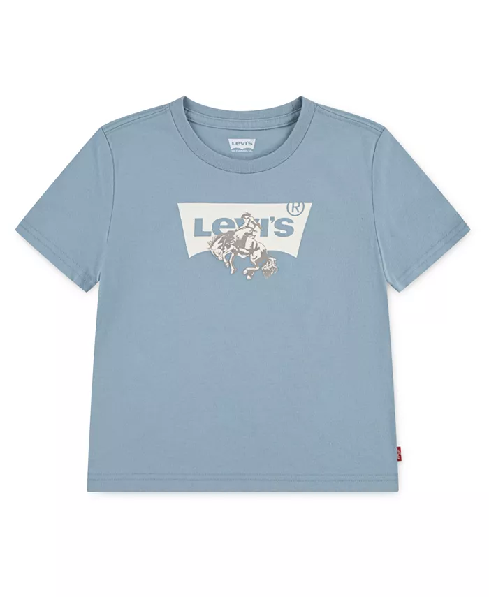 Футболка для малышей с крыльями летучей мыши Bucking Levi's
Футболка для малышей с крыльями летучей мыши Bucking Levi's