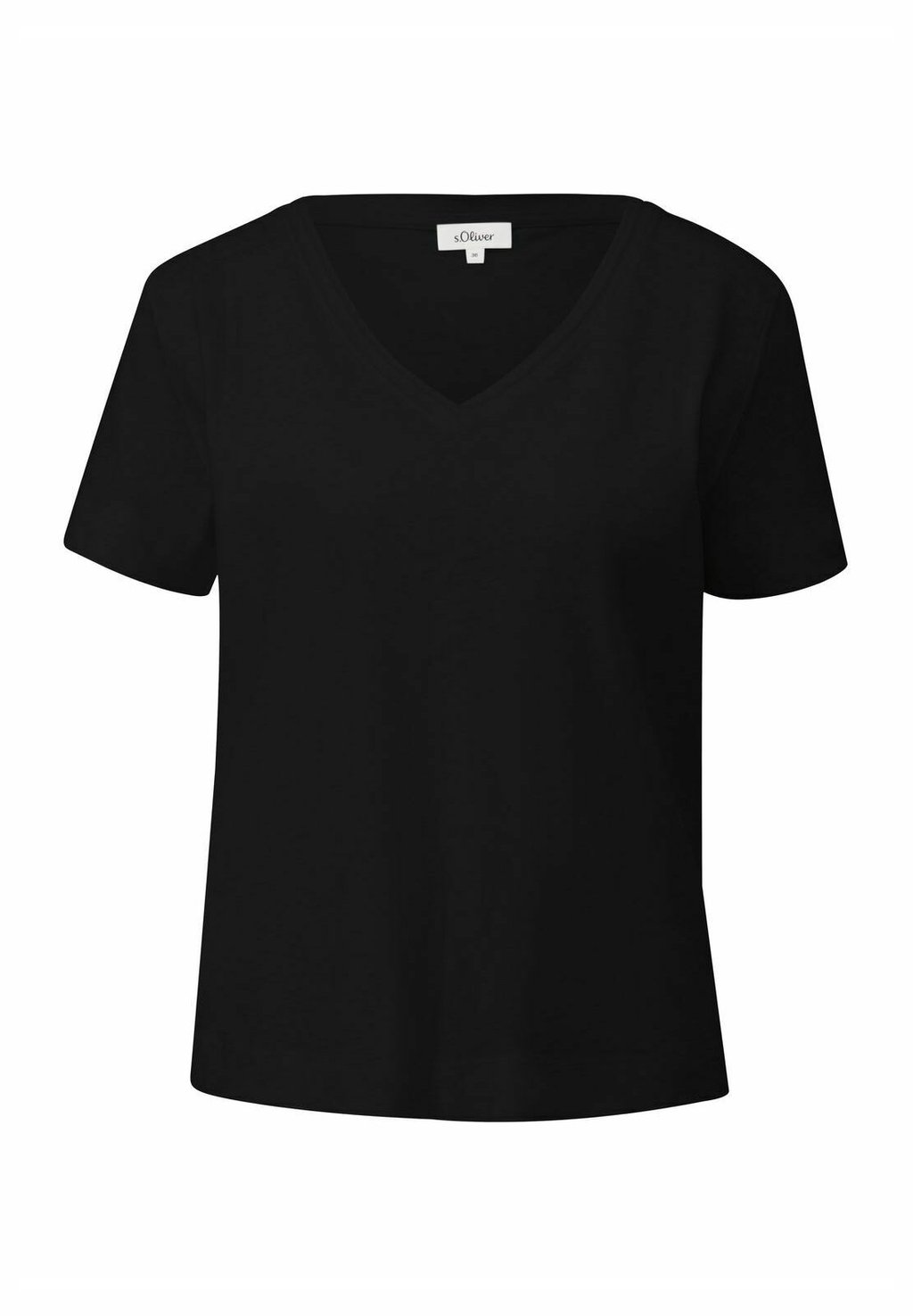 Базовая футболка V-AUSSCHNITT KURZARM FLAMMGARN s.Oliver, черный
Базовая футболка V-AUSSCHNITT KURZARM FLAMMGARN s.Oliver, черный