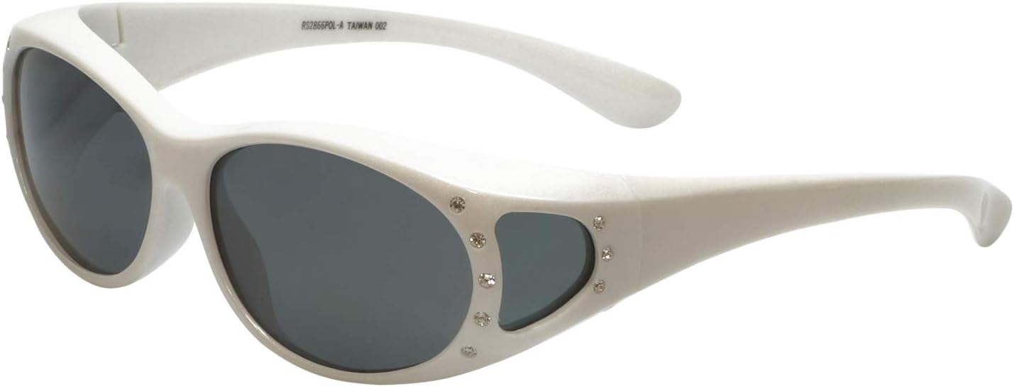 Солнцезащитные очки Calabria 2866 с поляризацией, надеваются поверх очков с диоптриями, подходят для мужчин и женщин, имеют обтекаемую форму и защищают от УФ-излучения, White W/Rhinestones
Солнцезащитные очки Calabria 2866 с поляризацией, надеваются поверх очков с диоптриями, подходят для мужчин и женщин, имеют обтекаемую форму и защищают от УФ-излучения, White W/Rhinestones