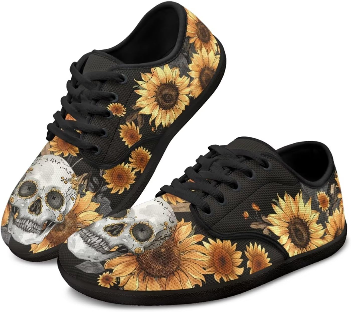 Кроссовки Skull для женщин и мужчин, повседневная обувь для бизнеса, с широкой носочной частью, босоножки, обувь для ходьбы с нулевым перепадом Pointodoor, Skull Sunflower Printed
Кроссовки Skull для женщин и мужчин, повседневная обувь для бизнеса, с широкой носочной частью, босоножки, обувь для ходьбы с нулевым перепадом Pointodoor, Skull Sunflower Printed