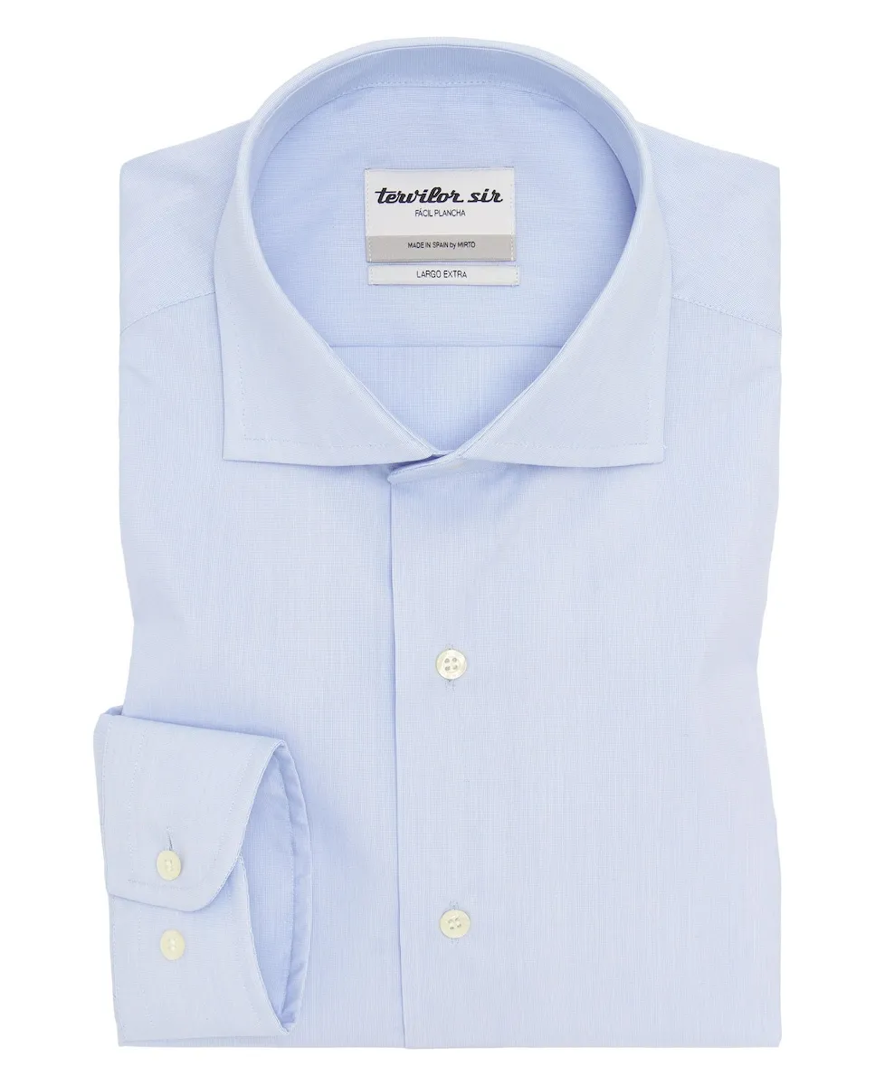 Мужская рубашка с удлиненным рукавом фил-а-фил Mirto, светло-голубой
Мужская рубашка с удлиненным рукавом фил-а-фил Mirto, светло-голубой