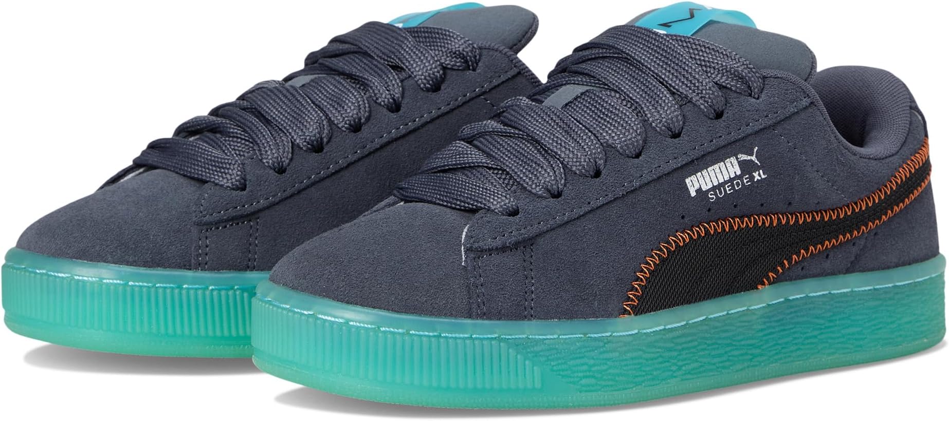 Кроссовки PUMA Kids Suede XL, Galactic Gray/Bright Aqua
Кроссовки PUMA Kids Suede XL, Galactic Gray/Bright Aqua
