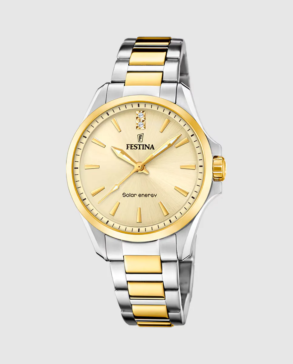 Женские часы F20655/3 Solar Energy из разноцветной стали Festina, мультиколор
Женские часы F20655/3 Solar Energy из разноцветной стали Festina, мультиколор