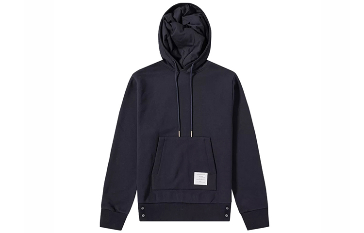 Полосатый худи на шнурке THOM BROWNE, синий
Полосатый худи на шнурке THOM BROWNE, синий