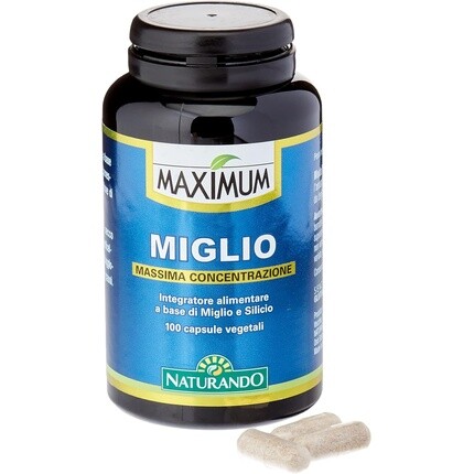 Naturando Maximum Miglio для здоровья ногтей и волос, 100 капсул
Naturando Maximum Miglio для здоровья ногтей и волос, 100 капсул