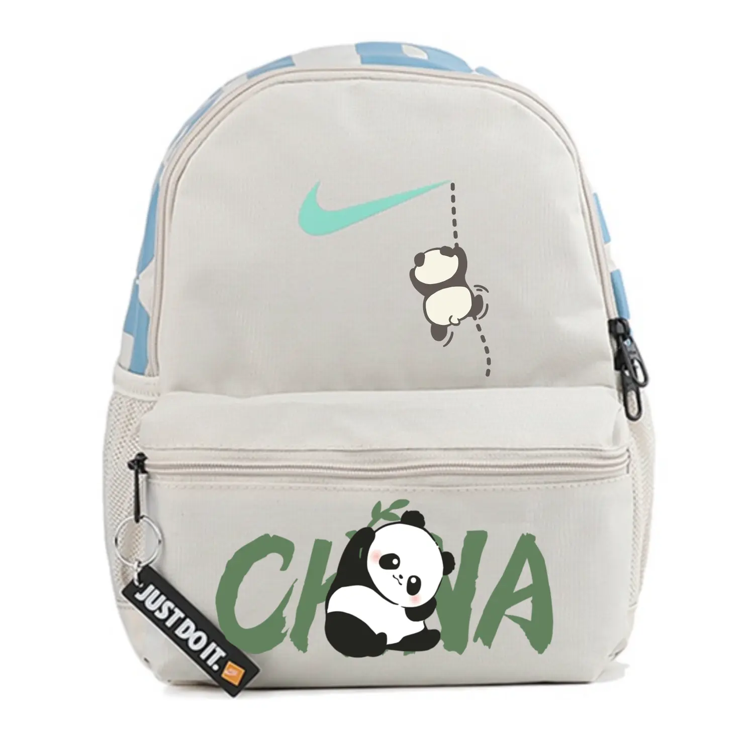 Nike Тканевый рюкзак обычный женский серый белый, Panda
Nike Тканевый рюкзак обычный женский серый белый, Panda