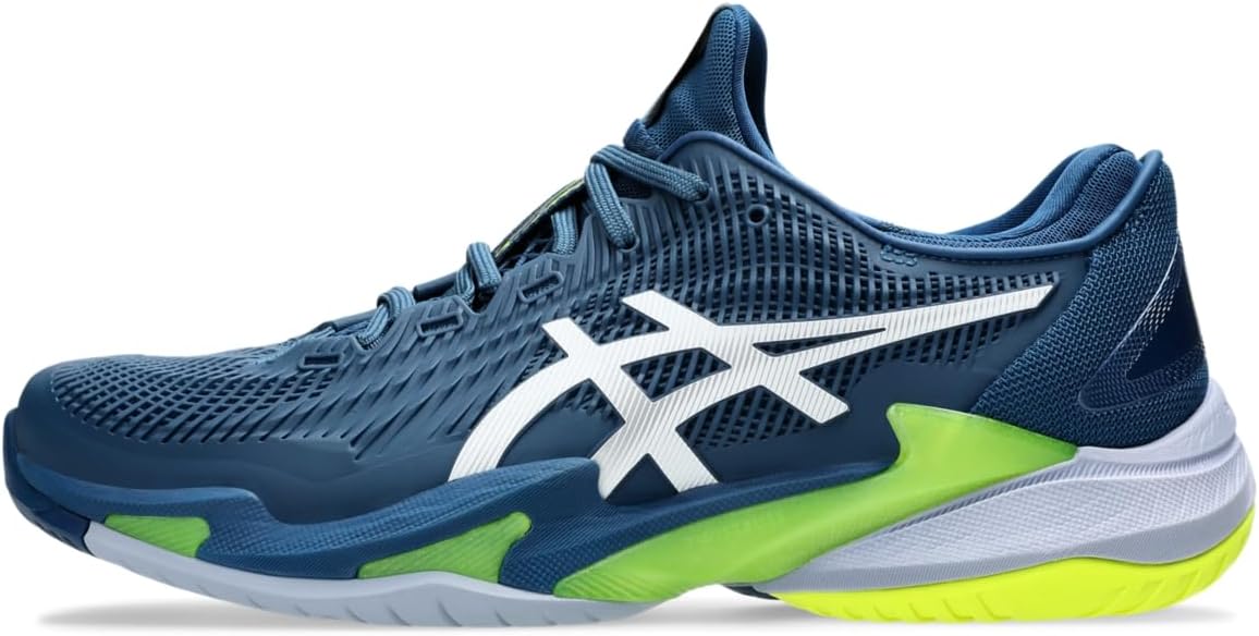 Теннисные кроссовки Asics Men's Court FlyteFoam 3, белый/синий
Теннисные кроссовки Asics Men's Court FlyteFoam 3, белый/синий
