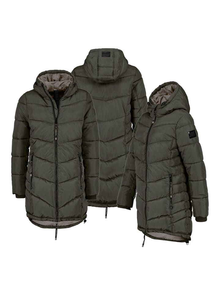 стеганое пальто темно-зеленого цвета Sublevel
стеганое пальто темно-зеленого цвета Sublevel