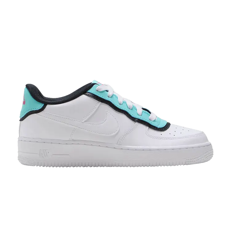 Кроссовки Nike Force 1 Low LV8 PS 'Double Layer - White Aqua', белый
Кроссовки Nike Force 1 Low LV8 PS 'Double Layer - White Aqua', белый