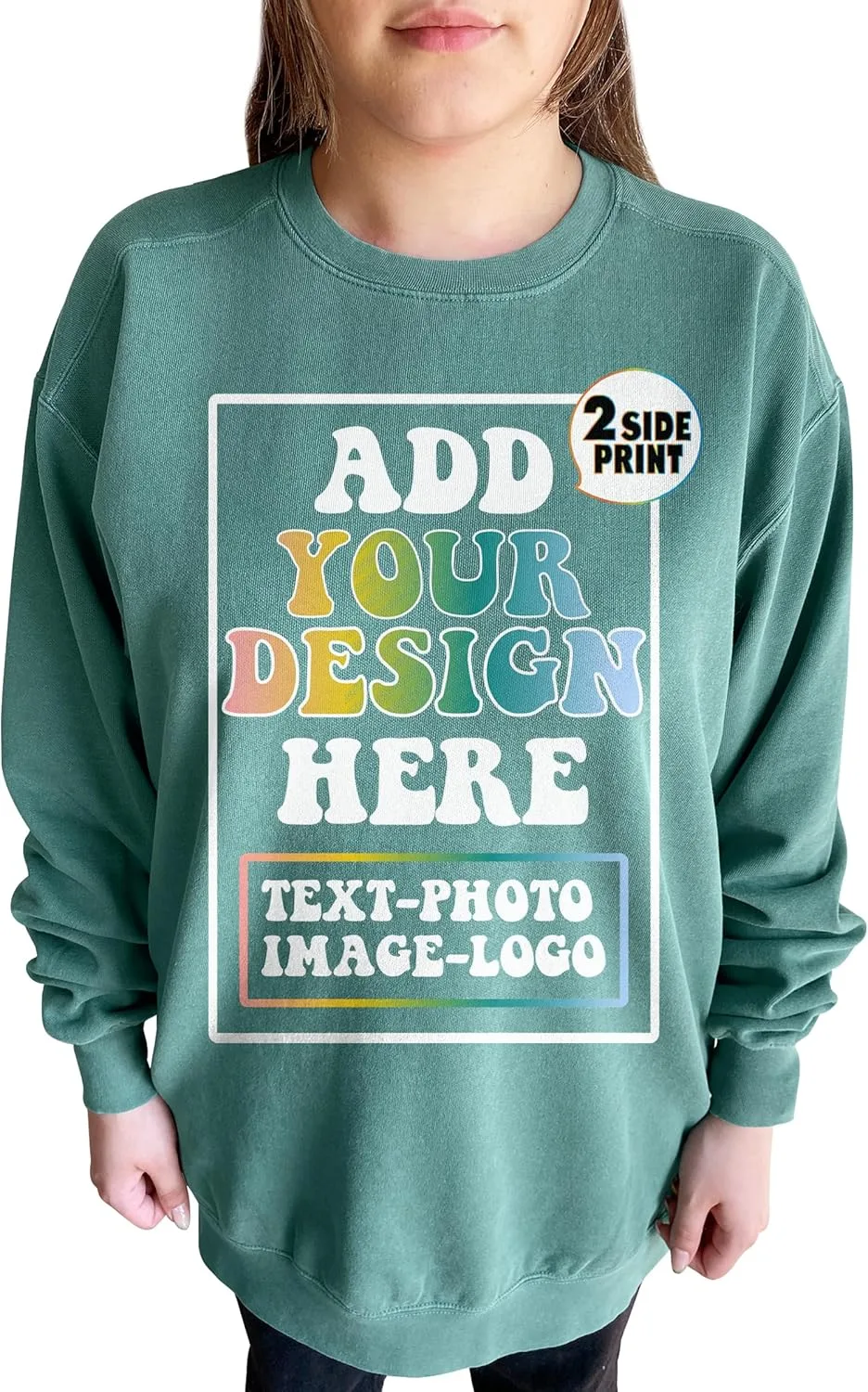 Кастомный свитшот Teeamore с двусторонней печатью
Кастомный свитшот Teeamore с двусторонней печатью