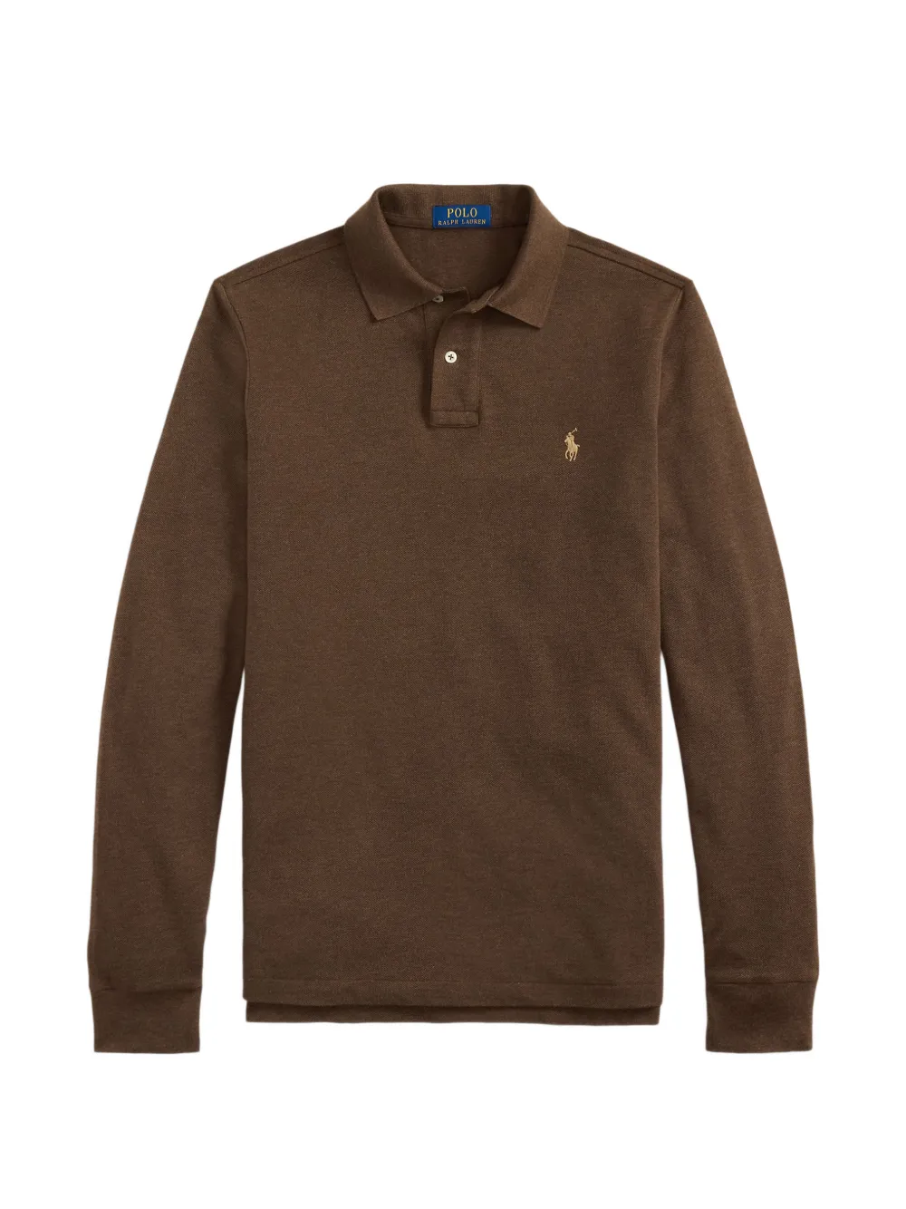 Поло с длинными рукавами Polo Ralph Lauren, коричневый
Поло с длинными рукавами Polo Ralph Lauren, коричневый