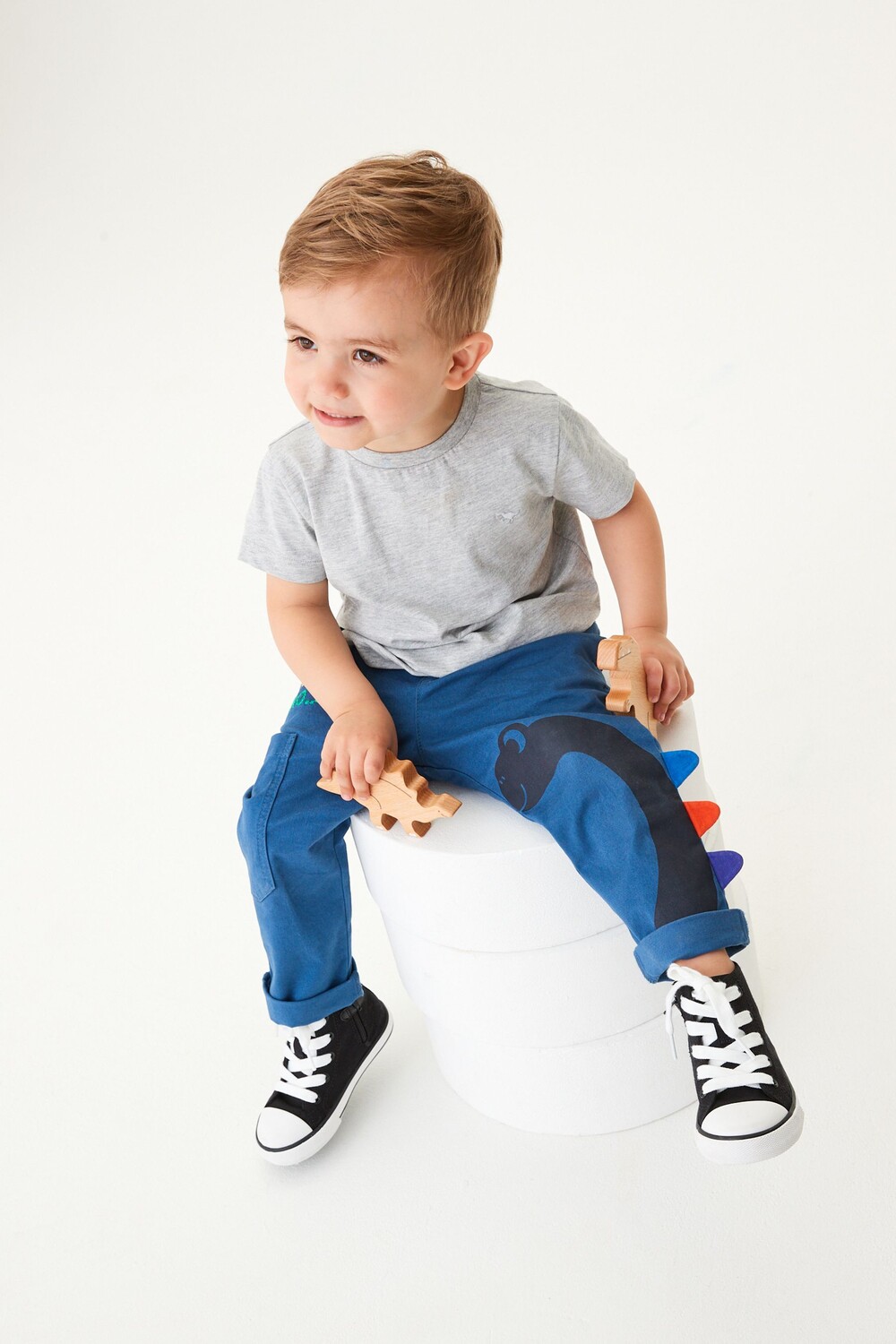 Однотонная футболка с короткими рукавами Next, серый
Однотонная футболка с короткими рукавами Next, серый