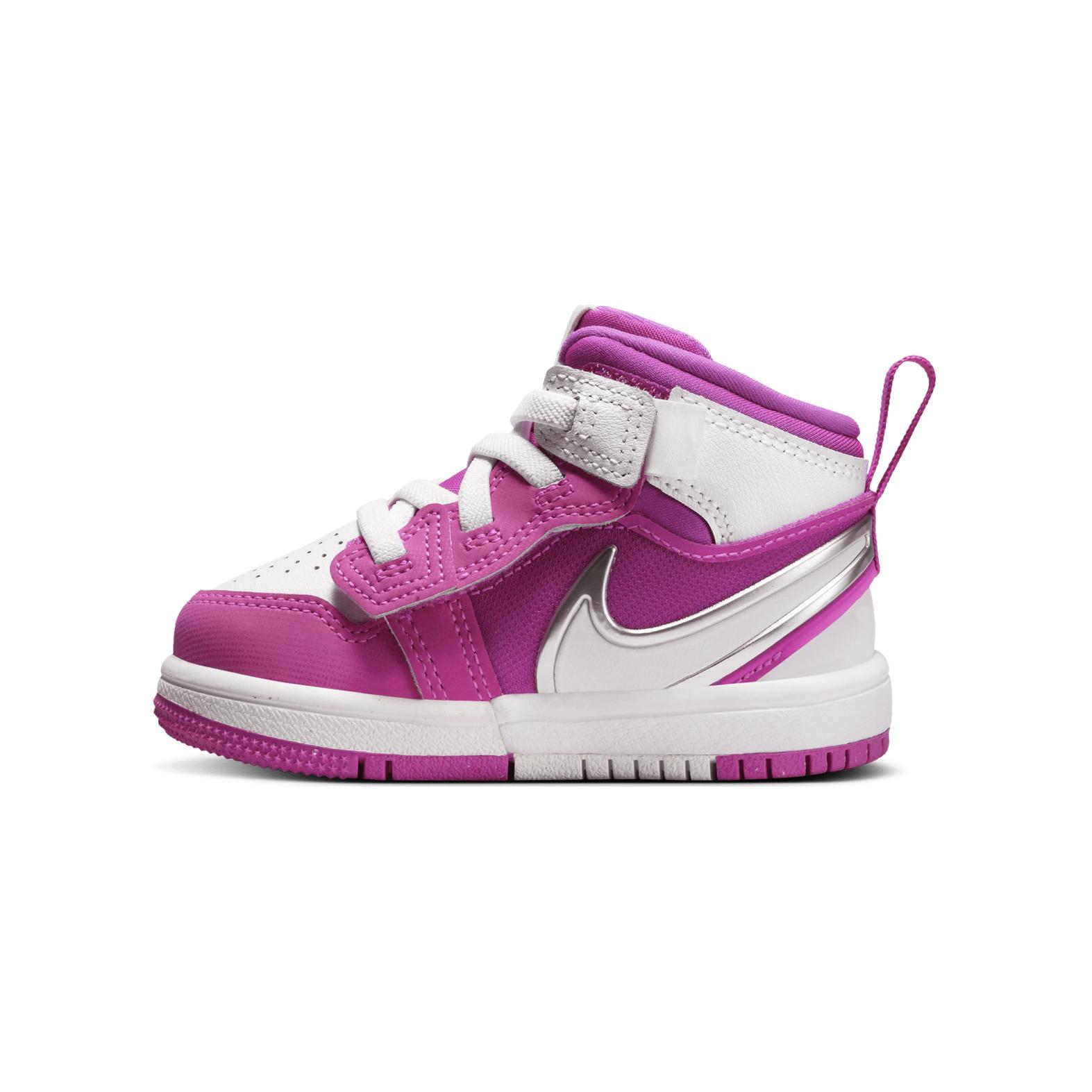 Детские кроссовки Air 1 устойчивые к истиранию Mid Top розовые белые Jordan, Flame Pink/White
Детские кроссовки Air 1 устойчивые к истиранию Mid Top розовые белые Jordan, Flame Pink/White
