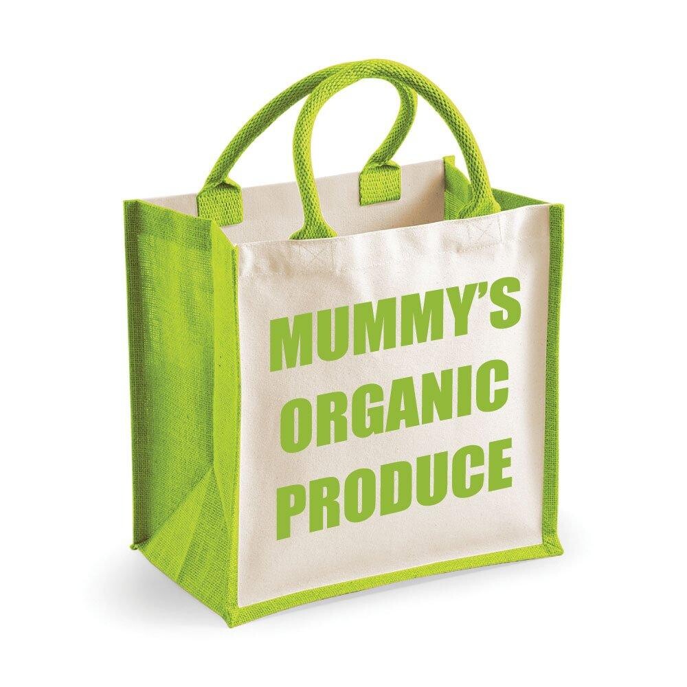 Средняя зеленая джутовая сумка Mummy's Organic Produce 60 SECOND MAKEOVER, зеленый
Средняя зеленая джутовая сумка Mummy's Organic Produce 60 SECOND MAKEOVER, зеленый