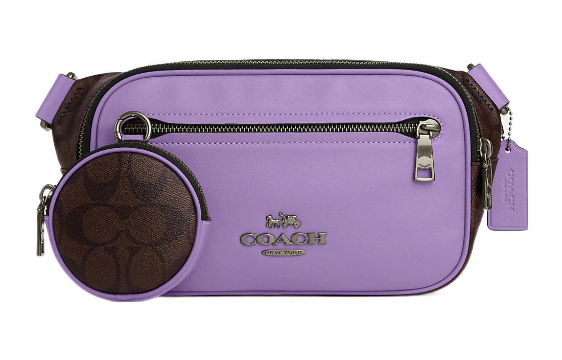 COACH Сумка через плечо elias canvas с кожаной отделностью, кроссбоди, слинг, поясная сумка men's purple
COACH Сумка через плечо elias canvas с кожаной отделностью, кроссбоди, слинг, поясная сумка men's purple