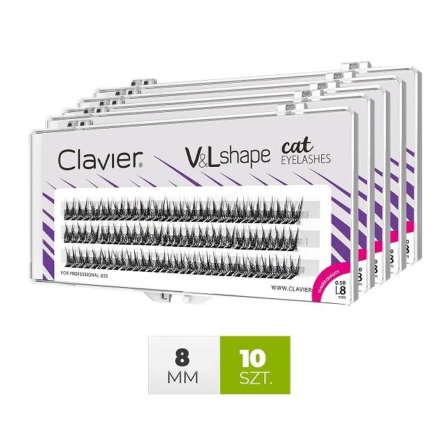 Ресницы V&L Shape, кошачий изгиб ресниц L Clavier, для макияжа, 8 мм, упаковка 10 шт.
Ресницы V&L Shape, кошачий изгиб ресниц L Clavier, для макияжа, 8 мм, упаковка 10 шт.