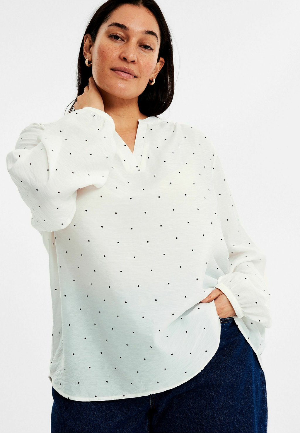 Туника XLNT by Kappahl, кремовый 
Туника XLNT by Kappahl, кремовый