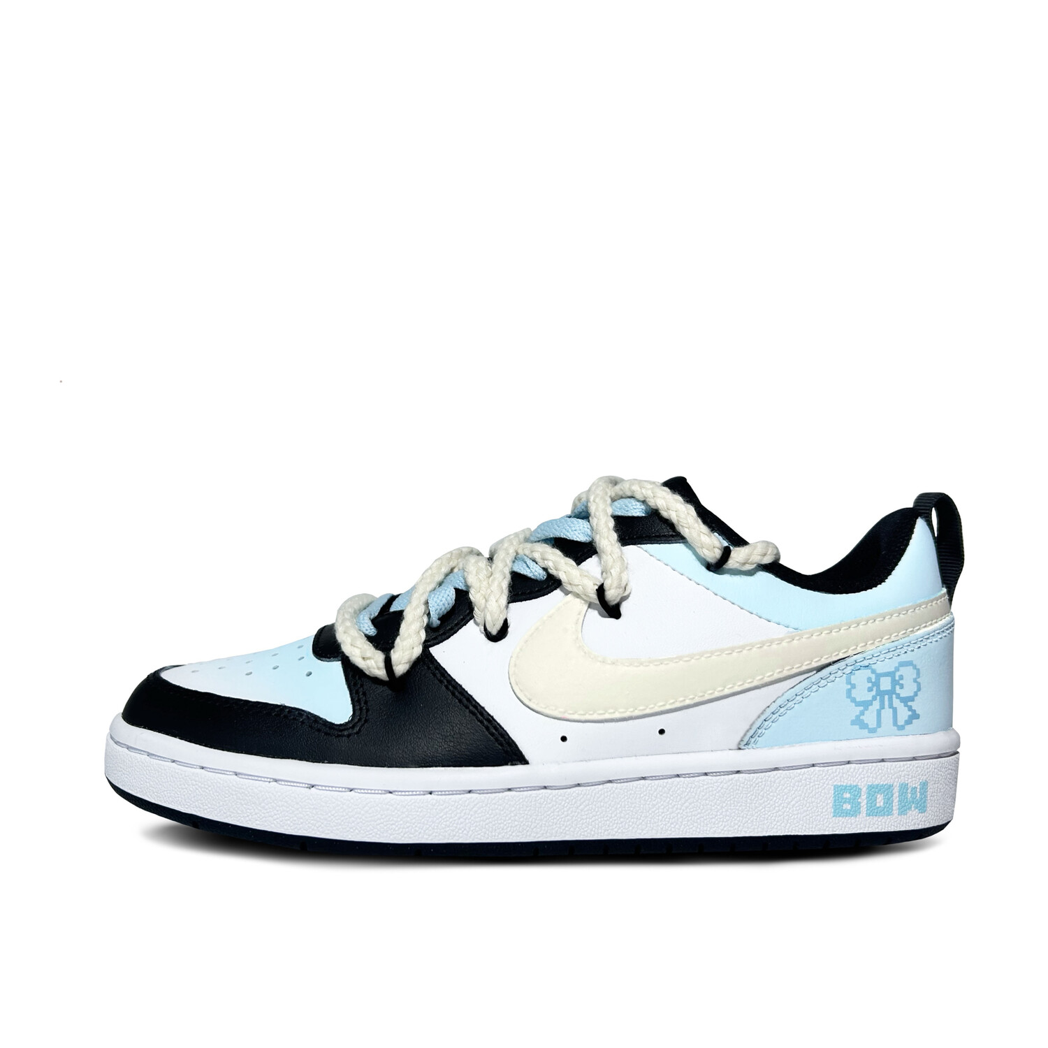 Кроссовки Nike Court Borough Skateboarding Shoes Women's Low-top Blue, цвет Sea salt bow
Кроссовки Nike Court Borough Skateboarding Shoes Women's Low-top Blue, цвет Sea salt bow