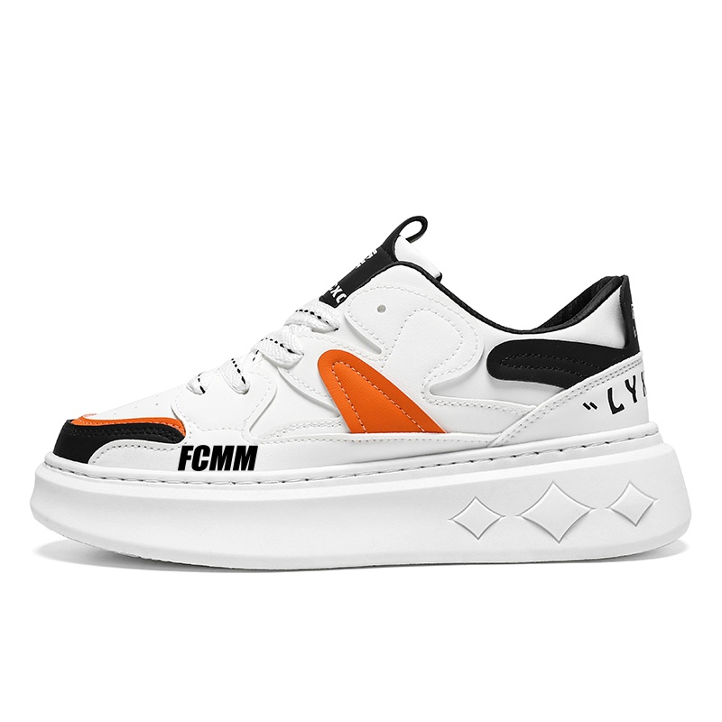 Амортизирующие и дышащие детские повседневные кроссовки для подростков FCMM, белый/оранжевый
Амортизирующие и дышащие детские повседневные кроссовки для подростков FCMM, белый/оранжевый
