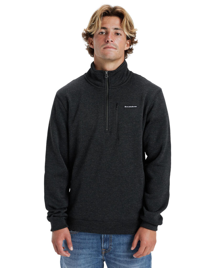 QUIKSILVER Толстовка KELLER с полумолнией, черная, для мужчин
QUIKSILVER Толстовка KELLER с полумолнией, черная, для мужчин