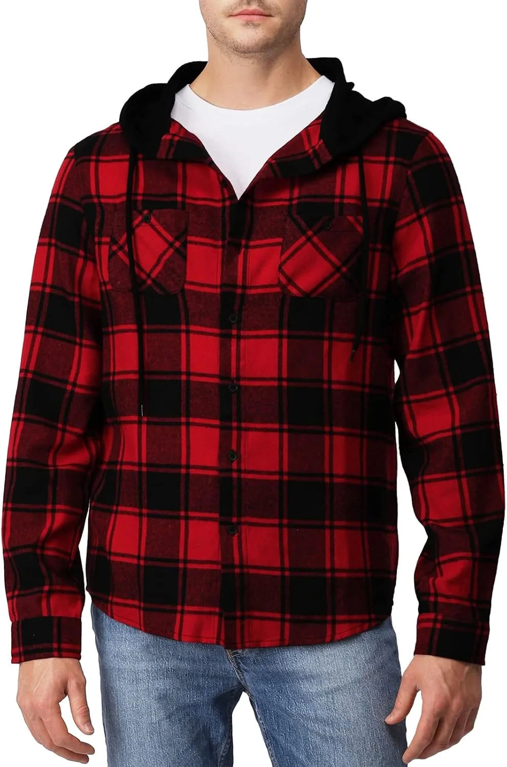 H2H мужская клетчатая толстовка-рубашка
H2H мужская клетчатая толстовка-рубашка