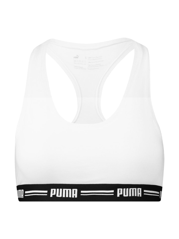 Спортивный бюстгальтер Puma, белый
Спортивный бюстгальтер Puma, белый