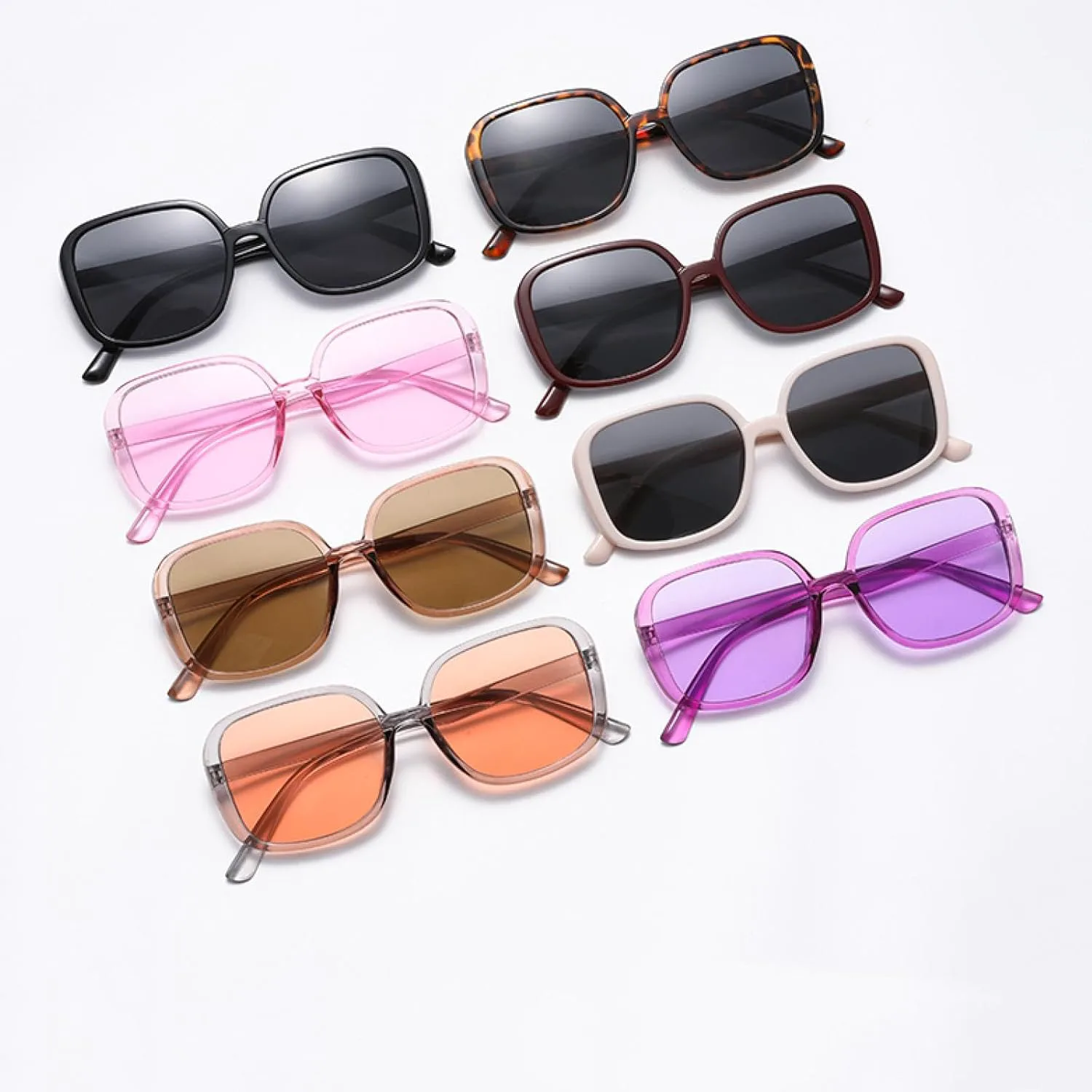 Солнцезащитные очки с защитой от УФ-излучения UV400 | Большая и легкая оправа | Для женщин и мужчин | Для занятий спортом на открытом воздухе и вождения DSVIGF, 06
Солнцезащитные очки с защитой от УФ-излучения UV400 | Большая и легкая оправа | Для женщин и мужчин | Для занятий спортом на открытом воздухе и вождения DSVIGF, 06